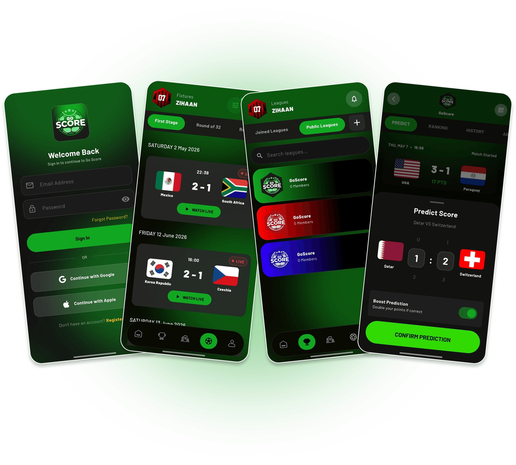 GoScore App